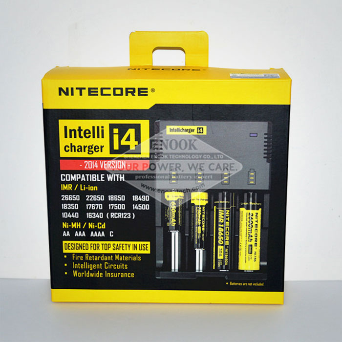 Nitecore i4 universal li-ion battery charger